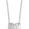 ENGELSRUFER Halsketten + Collier-Ankerkette Herzflügel ERN-LILHEARTWING