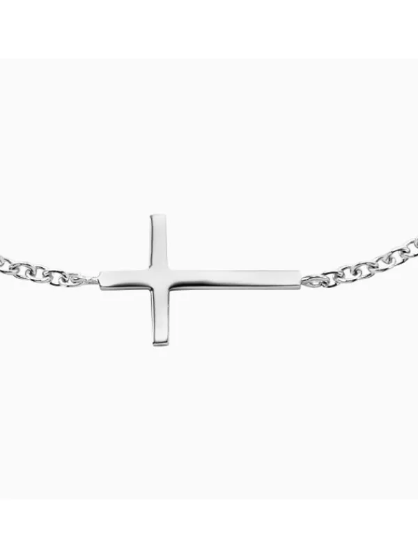 ENGELSRUFER Armbänder-Armband Kreuz Silber ERB-LILCROSS
