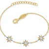 ENGELSRUFER Armbänder-Armband New Star Silber Bicolor mit Zirkonia ERB-NEWSTAR-ZI-BIG