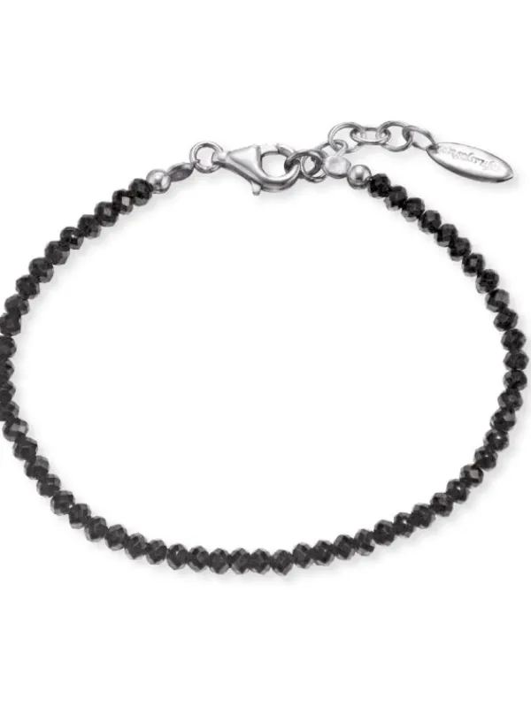 ENGELSRUFER Armbänder-Armband schwarzer Spinell ERB-20-1BS