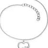 ENGELSRUFER Armbänder-Armband Yin Yang Herz Silber Zirkonia blau ERB-YIYAHEART-ZIM