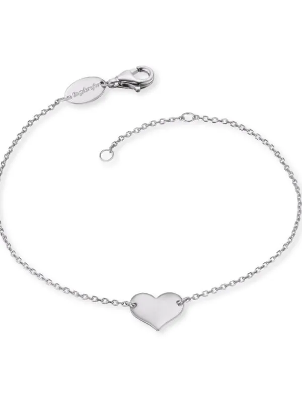 ENGELSRUFER Armbänder-Armkettchen Herz, silber ERB-LILHEART