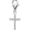 ENGELSRUFER Charms-Charm Kreuz Silber mit Zirkonia ERC-LILCROSS-ZI
