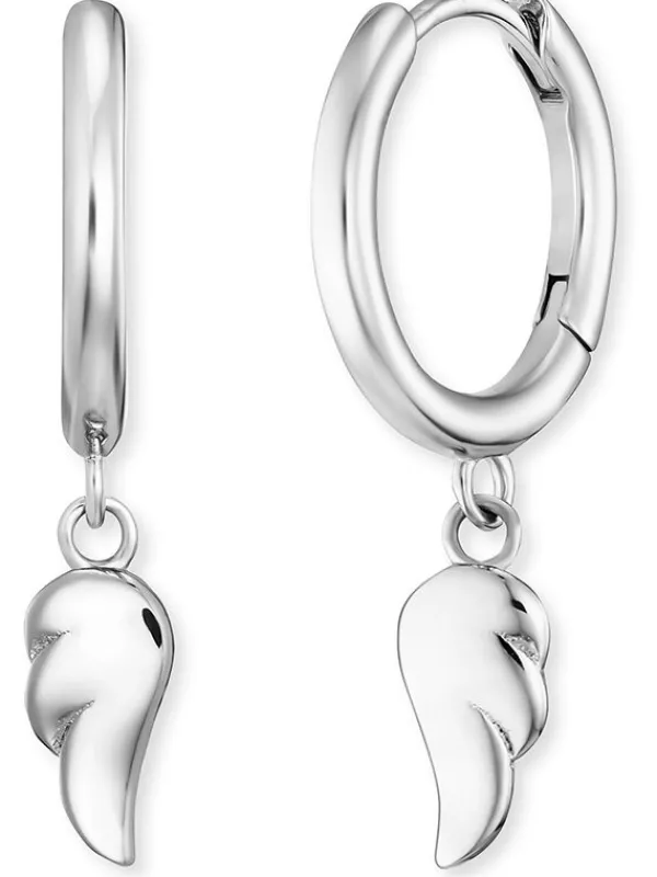 ENGELSRUFER Ohrschmuck-Creole Flying Wings Silber ERE-FLYWING1-CR