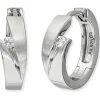 ENGELSRUFER Ohrschmuck-Creole Jana Silber mit Zirkonia ERE-JANA-ZI-CR