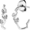 ENGELSRUFER Ohrschmuck-Creole Rose Silber ERE-ROSE-CR