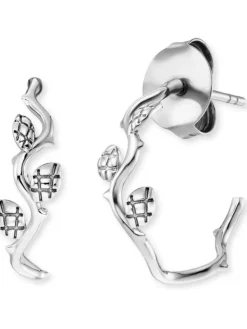 ENGELSRUFER Ohrschmuck-Creole Rose Silber ERE-ROSE-CR
