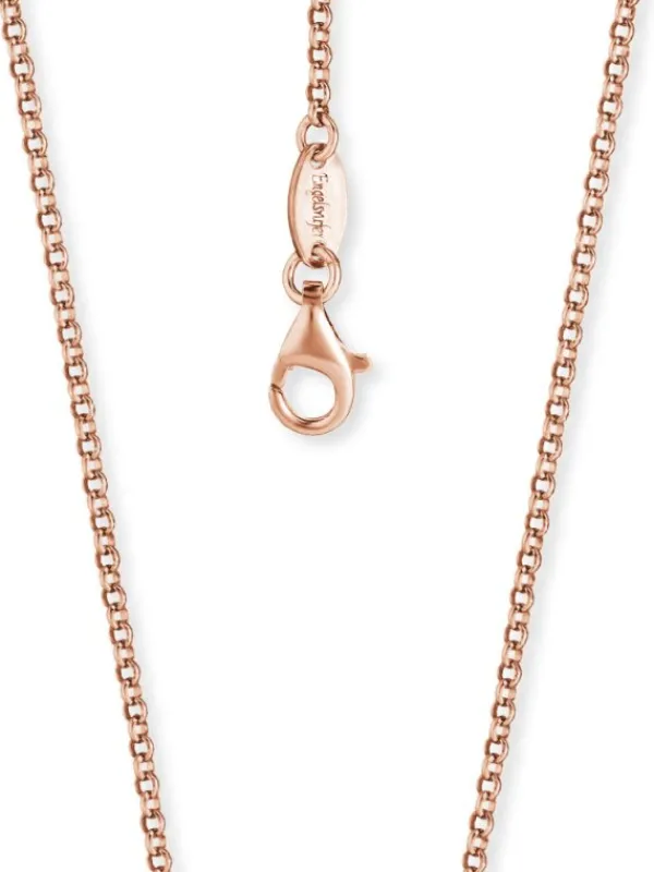 ENGELSRUFER Halsketten + Collier-Erbskette rosé plated ERN-R