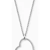 ENGELSRUFER Halsketten + Collier-Halskette Herz Zirkonia ERN-HEARTSHINY-ZI