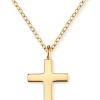 ENGELSRUFER Halsketten + Collier-Halskette mit Kreuz ERN-LILCROSS-G