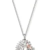 ENGELSRUFER Halsketten + Collier-Kette Lebensbaum Taube ERN-TREE-BIR