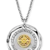 ENGELSRUFER Halsketten + Collier-Kette Talisman Bicolor ERN-TALISMAN-WAVE-BI