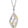 ENGELSRUFER Halsketten + Collier-Kette Universe Silber Tricolor ERN-UNIVERSE-RQ-TRI
