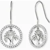 ENGELSRUFER Ohrschmuck-Ohrhänger Lebensbaum mit Zirkonia ERE-LILTREE-ZI-H
