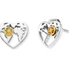 ENGELSRUFER Ohrschmuck-Ohrstecker Aloha Herz Bicolor ERE-ALOHAHEART-BI-ST