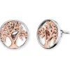 ENGELSRUFER Ohrschmuck-Ohrstecker Lebensbaum bicolor ERE-LILTREE-BICOR