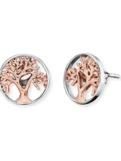 ENGELSRUFER Ohrschmuck-Ohrstecker Lebensbaum bicolor ERE-LILTREE-BICOR