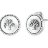 ENGELSRUFER Ohrschmuck-Ohrstecker Lebensbaum Silber mit Perlmutt ERE-LILTREE-PE-ST