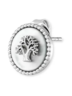 ENGELSRUFER Ohrschmuck-Ohrstecker Lebensbaum Silber mit Perlmutt ERE-LILTREE-PE-ST