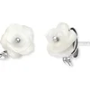 ENGELSRUFER Ohrschmuck-Ohrstecker Rose Silber mit Perlmutt ERE-ROSE-PE-ST