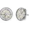ENGELSRUFER Ohrschmuck-Ohrstecker Windrose ERE-WINDROSE-ENP-ZI