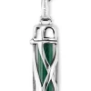 ENGELSRUFER Halsketten + Collier-Powerful Stone Malachit S 22,5 mm ERN-HEAL-ML-S