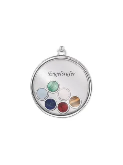 ENGELSRUFER Halsketten + Collier-Powerful Stone, Glaslinsen Kette ERN-FLYHEAL-6ST