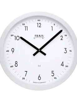 FILIUS Wecker + Co. | Wanduhren-Funk Wanduhr 40 cm 0303-0 Made in Germany 0303-0