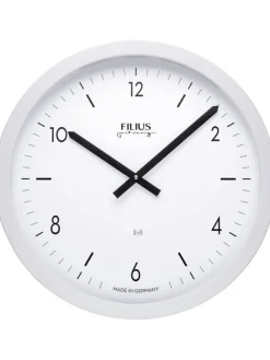 FILIUS Wecker + Co. | Wanduhren-Funk Wanduhr 40 cm 0304-0 Made in Germany 0304-0