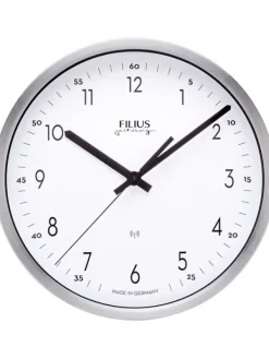 FILIUS Wecker + Co. | Wanduhren-Funk Wanduhr 30 cm Alu 0301-19