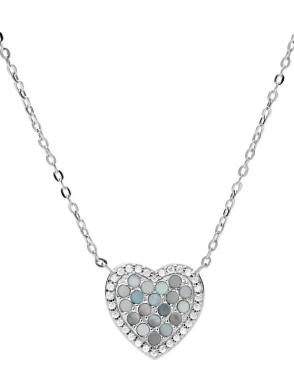 FOSSIL Halsketten + Collier-Elliot SILBER JFS00570040