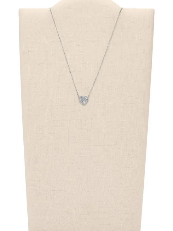FOSSIL Halsketten + Collier-Elliot SILBER JFS00570040
