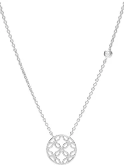 FOSSIL Halsketten + Collier-Elliott Silber JFS00527040
