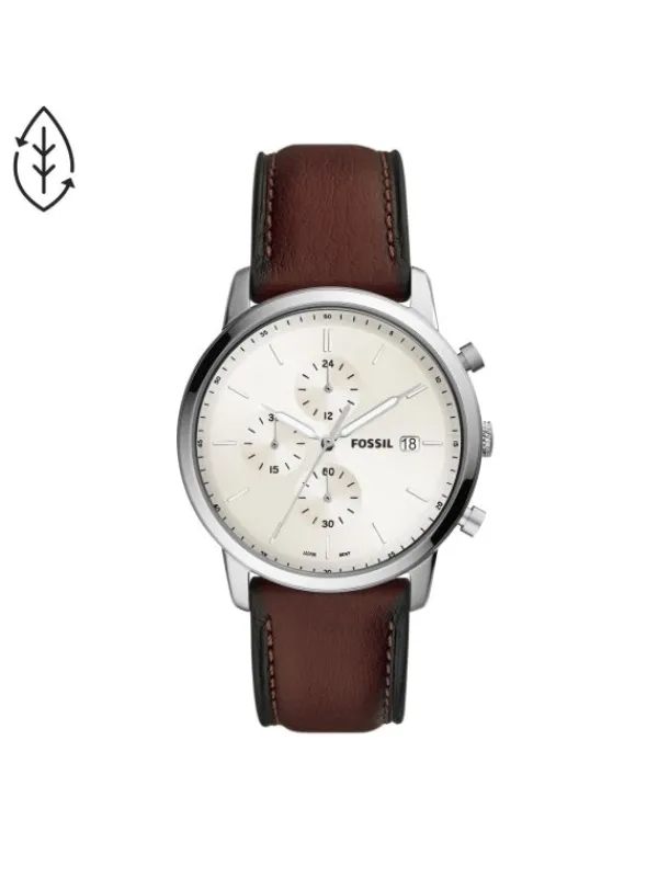 FOSSIL Herrenuhren-MINIMALIST CHRONO FS5849