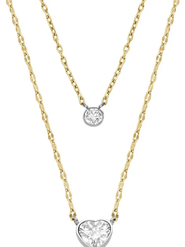 FOSSIL Halsketten + Collier-SADIE Token of Affection JF04357998