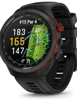GARMIN Smartwatches | Herrenuhren-Approach® S70, schwarz, 47 mm, Golfuhr 010-02746-12
