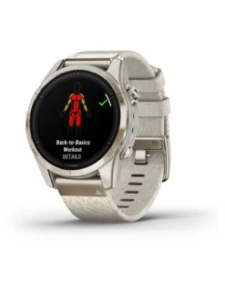 GARMIN Smartwatches | Herrenuhren-epix™ Pro Gen 2 – Saphire Edition, 42mm, beige 2 Bänder 010-02802-20