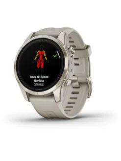 GARMIN Smartwatches | Herrenuhren-epix™ Pro Gen 2 – Saphire Edition, 42mm, Beige 010-02802-11