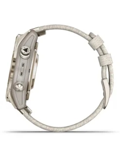 GARMIN Smartwatches | Herrenuhren-epix™ Pro Gen 2 – Saphire Edition, 42mm, beige 2 Bänder 010-02802-20