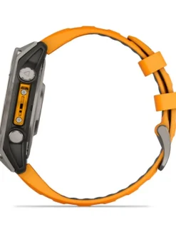 GARMIN Smartwatches | Herrenuhren-fēnix® 8 - 47 mm AMOLED Sapphire Graphit/Titanium Titan 010-02904-11