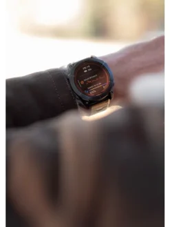 GARMIN Smartwatches | Herrenuhren-FĒNIX® 7X Pro - 51mm – Sapphire Solar Edition, Nebelgrau Titan 010-02778-15