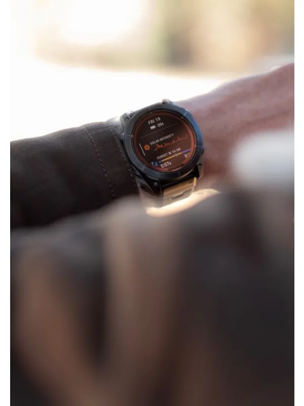 GARMIN Herrenuhren | Damenuhren-FĒNIX® 7X Pro - 51mm – Saphir Solar Edition, schwarz/carbongrau Titan 010-02778-11
