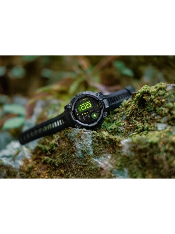 GARMIN Damenuhren-Instinct® 3 AMOLED - 45 mm, Twilight/Neo Tropic, limitiert, mit Silikon-Wechselarmband 22 mm Neo Tropic 010-02936-01