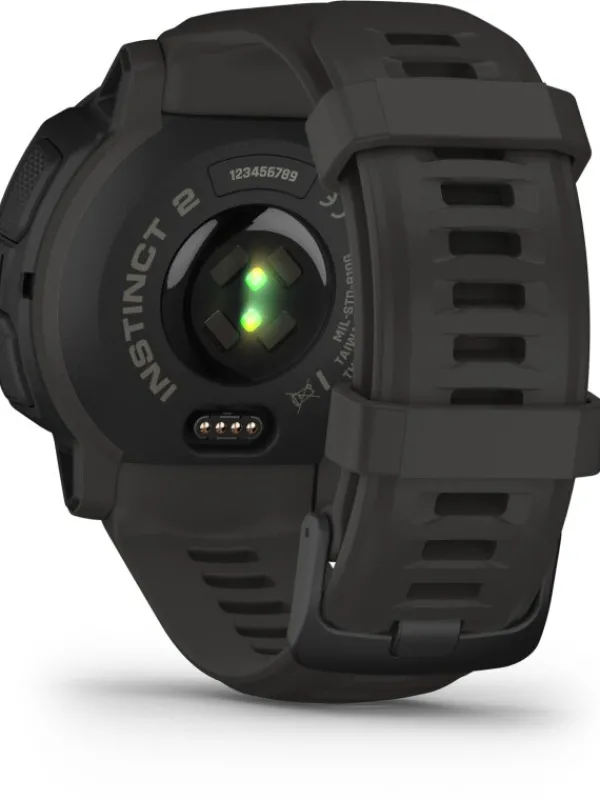GARMIN Smartwatches | Herrenuhren-Instinct® 2 schiefergrau, 45 mm, Silikonband 010-02626-00