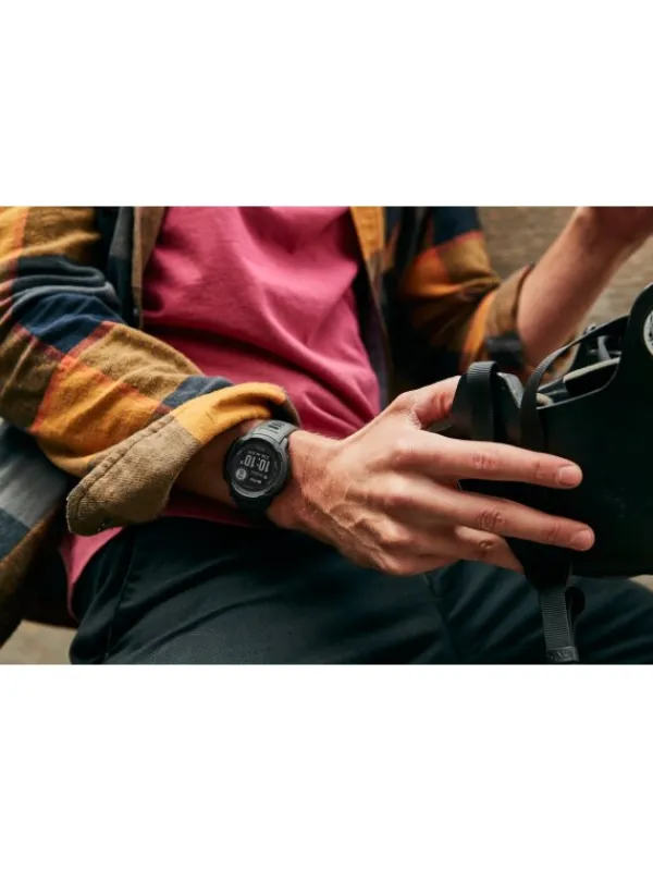 GARMIN Smartwatches | Herrenuhren-Instinct® 2 schiefergrau, 45 mm, Silikonband 010-02626-00