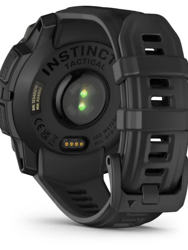 GARMIN Smartwatches-Instinct® 3 Solar - 45 mm Tactical Edition Schwarz 010-02934-50
