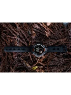 GARMIN Herrenuhren | Damenuhren-Instinct® 3 Solar - 45 mm, Schwarz, mit Silikon-Wechselarmband 22 mm Schwarz 010-02934-00