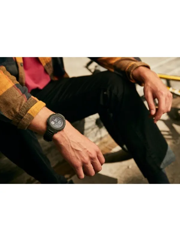 GARMIN Smartwatches | Herrenuhren-Instinct® 2 Solar schiefergrau, 45mm Silikonband 010-02627-00