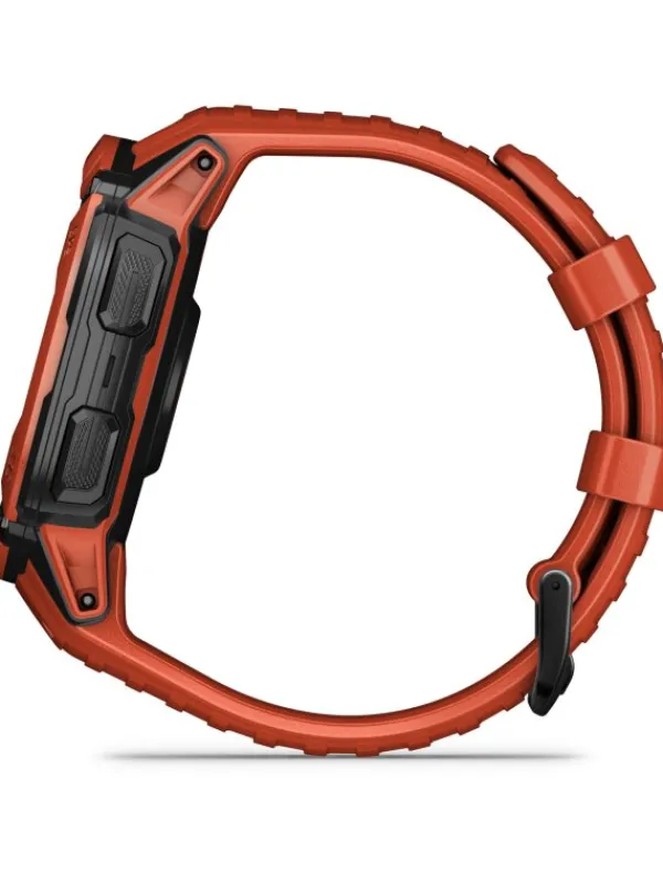 GARMIN Smartwatches | Herrenuhren-Instinct® 2X Solar, rot, 50mm, Silikonband 010-02805-01