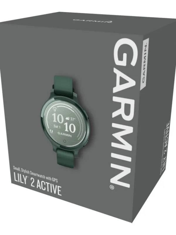 GARMIN Smartwatches | Damenuhren-Lily® 2 Active, GPS, Jaspisgrün 010-02891-02